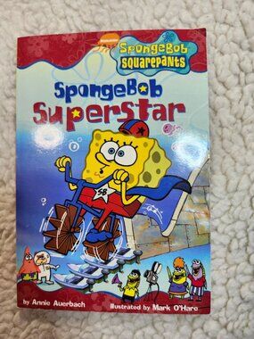 SpongeBob Superstar Annie Auerbach Paperback 2001 Scholastic School Edition
